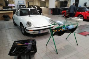 Autoruit vervangen Porsche